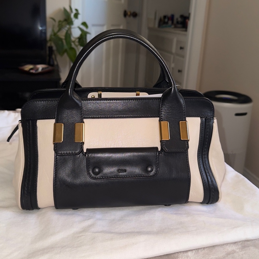 Chloé Alice Handbag 👜 two tone - Picture 3 of 15